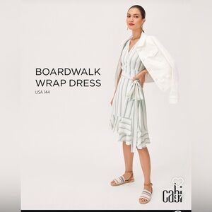 Cabi Boardwalk Wrap Dress - size Small - NWOT